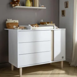 Commode 3 tiroirs et 1 porte Paloma|Sauthon mobilier New