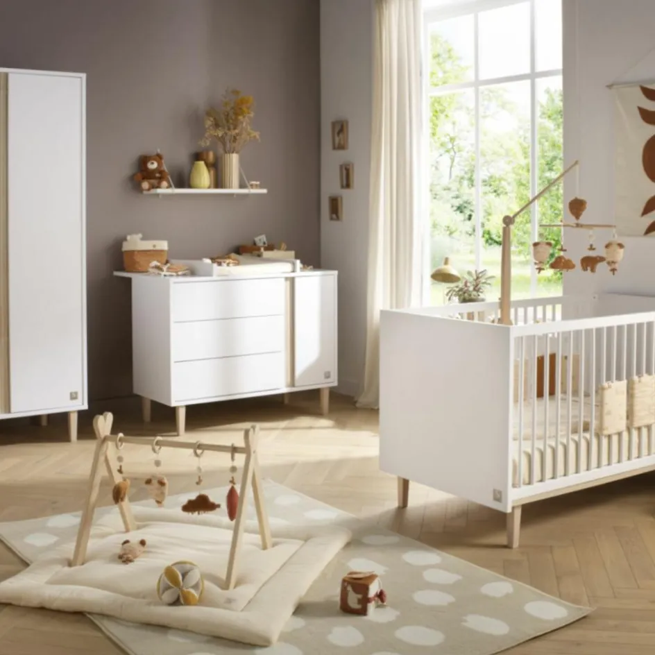 Commode 3 tiroirs et 1 porte Paloma|Sauthon mobilier New