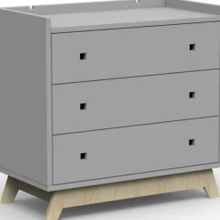 Discount Mathy by bols Commode 3 tiroirs Madavin avec pieds en bouleau (coloris au choix)