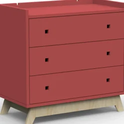 Discount Mathy by bols Commode 3 tiroirs Madavin avec pieds en bouleau (coloris au choix)