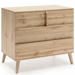 New Micuna Commode 3 tiroirs Martha finition chêne