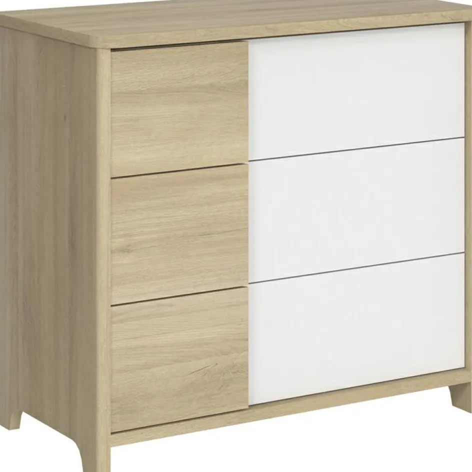 Commode 3 tiroirs Sacha chêne du bocage|Galipette Sale