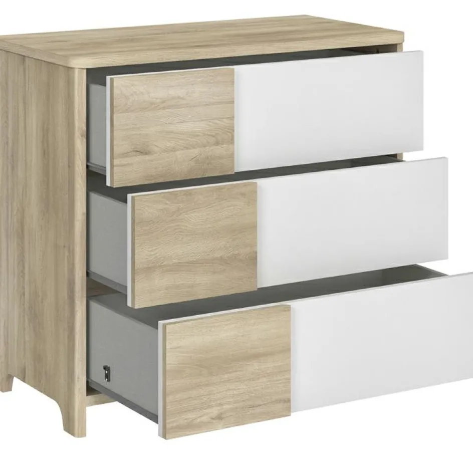 Commode 3 tiroirs Sacha chêne du bocage|Galipette Sale