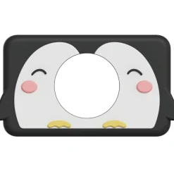 The Zoofamily Coque en silicone pour appareil photo Zoo Friends Penguin