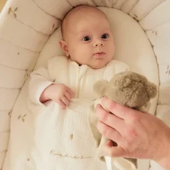 Sale Noukie's Couffin en gaze de coton bio écru