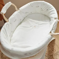 Couffin veloudoux Bali, Moka & Snow|Noukie's Outlet