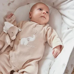 Couffin veloudoux Bali, Moka & Snow|Noukie's Outlet