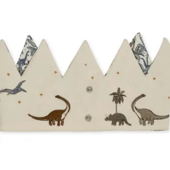 Couronne d'anniversaire en tissu Dino personnalisable|Konges Slojd Sale