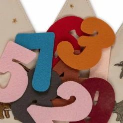 Couronne d'anniversaire en tissu Dino personnalisable|Konges Slojd Sale