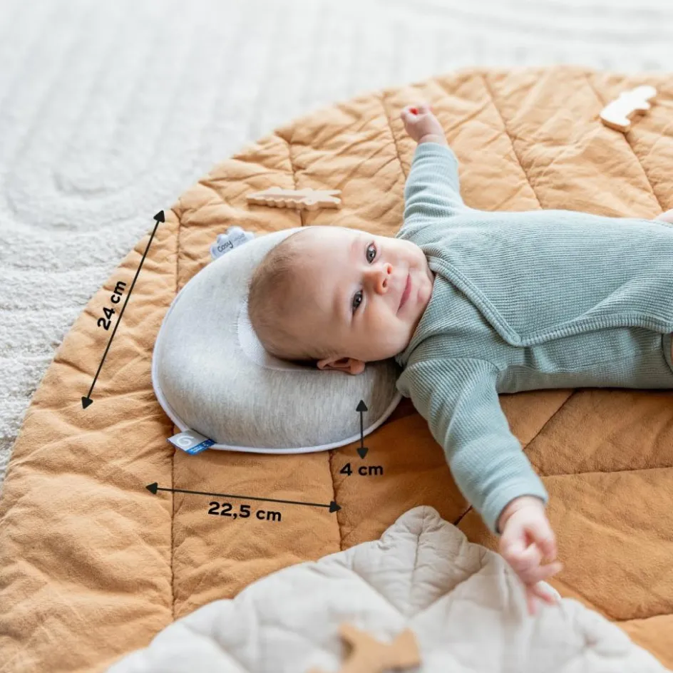 Best Babymoov Coussin anti tête plate Cosyhead Fresh Smokey