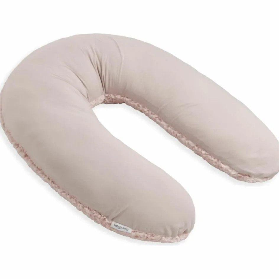 Baby's Only Coussin d'allaitement Snow Vieux Rose