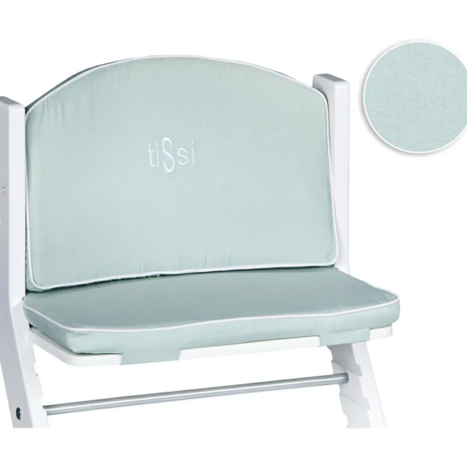 Coussin d'assise pour chaise haute basic Mint Jade|Tissi Discount