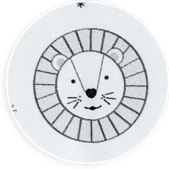 Best Tissi Coussin d'assise pour chaise haute basic Grey Lions