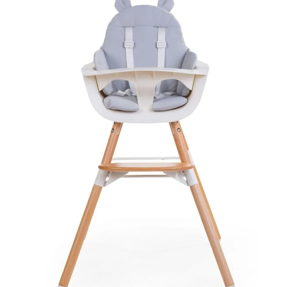 Coussin de chaise haute Ours Gris|Childhome Outlet