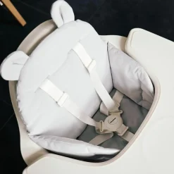 Coussin de chaise haute Ours Gris|Childhome Outlet