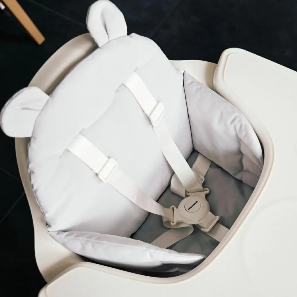 Coussin de chaise haute Ours Gris|Childhome Outlet