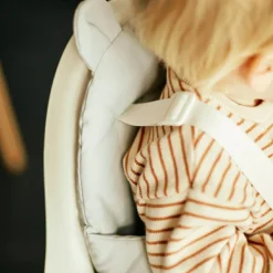 Coussin de chaise haute Ours Gris|Childhome Outlet