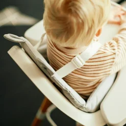 Coussin de chaise haute Ours Gris|Childhome Outlet