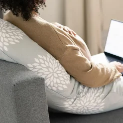 Coussin de grossesse Big Flopsy™ Jersey de coton imprimé Flower|Béaba Outlet