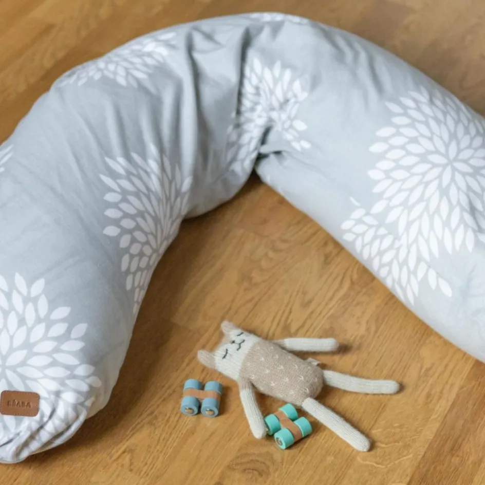 Coussin de grossesse Big Flopsy™ Jersey de coton imprimé Flower|Béaba Outlet