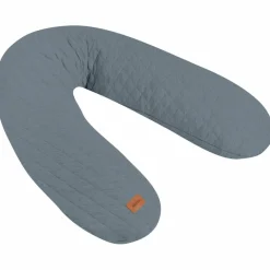 Outlet Béaba Coussin de grossesse Big Flopsy™ Fleur de coton gris mineral