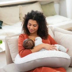 Coussin de grossesse Buddy risotto taupe|Doomoo Best