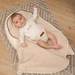 Coussin de grossesse et nid d'ange 2 en 1 Soft Nova gris|Domiva Hot