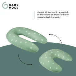 Clearance Doomoo Coussin de maternité B.Love 2 en 1 Wind Vert
