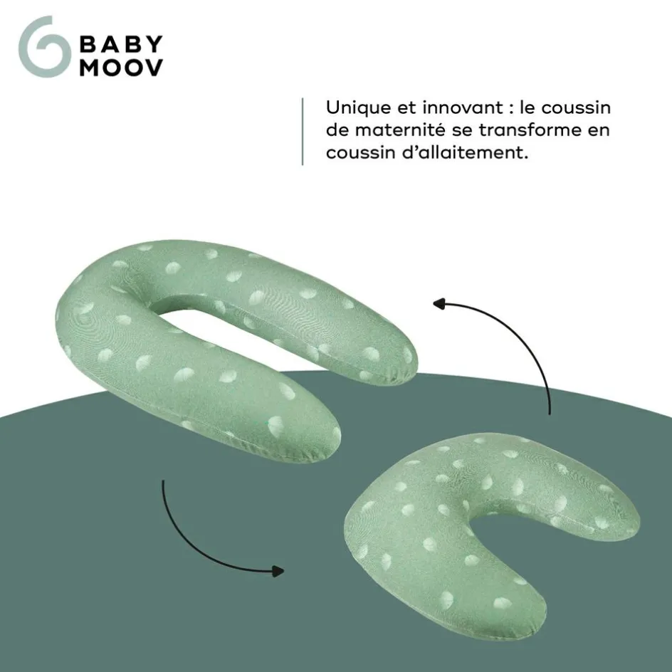 Clearance Doomoo Coussin de maternité B.Love 2 en 1 Wind Vert