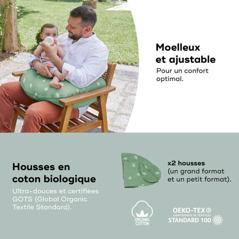 Clearance Doomoo Coussin de maternité B.Love 2 en 1 Wind Vert