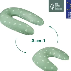 Clearance Doomoo Coussin de maternité B.Love 2 en 1 Wind Vert
