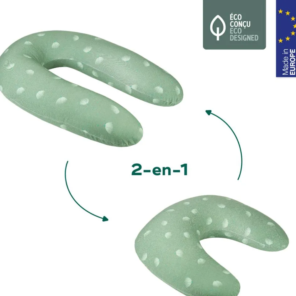 Clearance Doomoo Coussin de maternité B.Love 2 en 1 Wind Vert