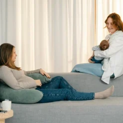 Coussin de maternité Buddy Corduroy Green|Doomoo Clearance