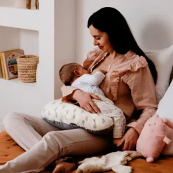 Coussin de maternité Jersey cœurs-gris|Candide Online