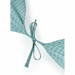 Sale Nobodinoz Coussin de maternité Stories Édition limitée Teal cream grid