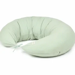 Coussin de maternité Stories Édition limitée Green lemon grid|Nobodinoz Discount