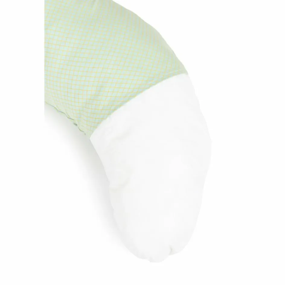 Coussin de maternité Stories Édition limitée Green lemon grid|Nobodinoz Discount
