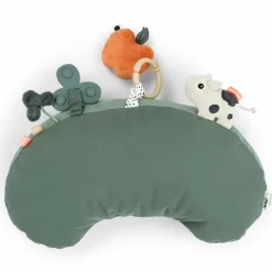 New Done by Deer Coussin d'éveil Tummy time Tiny farm Vert