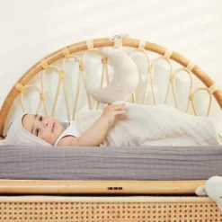 Sale Jollein Coussin musical à suspendre Lune Nougat