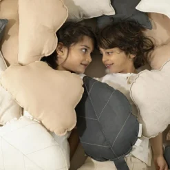 Coussin nuage Lin français sand (24 x 38 cm)|Nobodinoz Hot