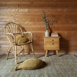 Outlet Nattiot Coussin Plume jaune (30 x 50 cm)