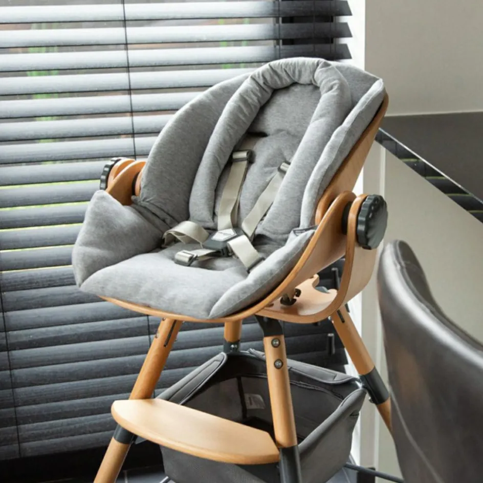Hot Childhome Coussin réducteur naissance pour chaise haute Evolu Newborn gris