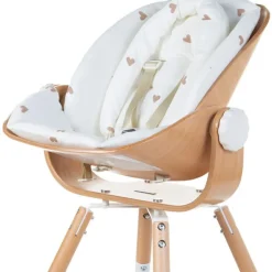 Online Childhome Coussin réducteur naissance pour chaise haute Evolu Newborn Jersey coeurs dorés