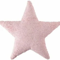 Lorena Canals Coussin étoile rose (50 x 50 cm)