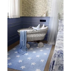 Lorena Canals Coussin étoile rose (50 x 50 cm)