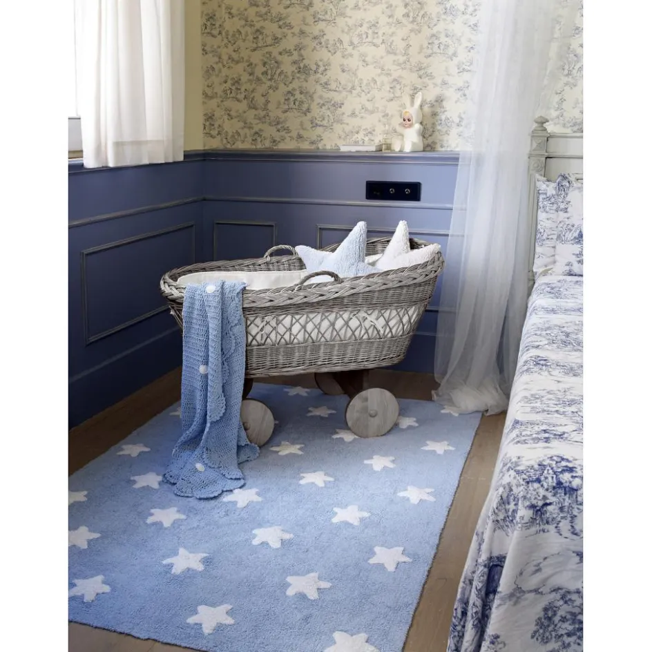 Lorena Canals Coussin étoile rose (50 x 50 cm)