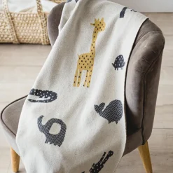 Outlet Kaiser Couverture Animal en tricot (80 x 100 cm)