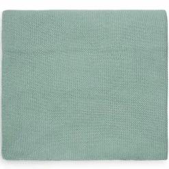Couverture Basic knit vert d'eau (75 x 100 cm)|Jollein Clearance