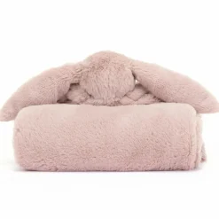 Couverture bébé Bashful Lapin Luxe Rosa (70 cm)|Jellycat New