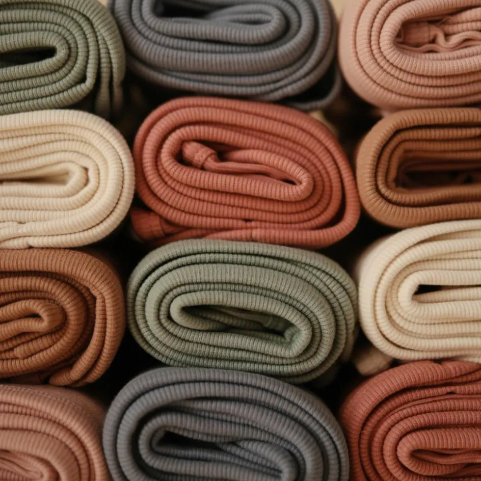 Couverture bébé côtelée Blush (90 x 90 cm)|Mushie Clearance